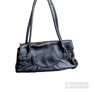 Cole Haan black leather classic bag